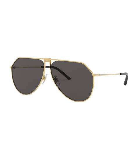 dolce gabbana gold edition aviator sunglasses|dolce & gabbana sunglasses men.